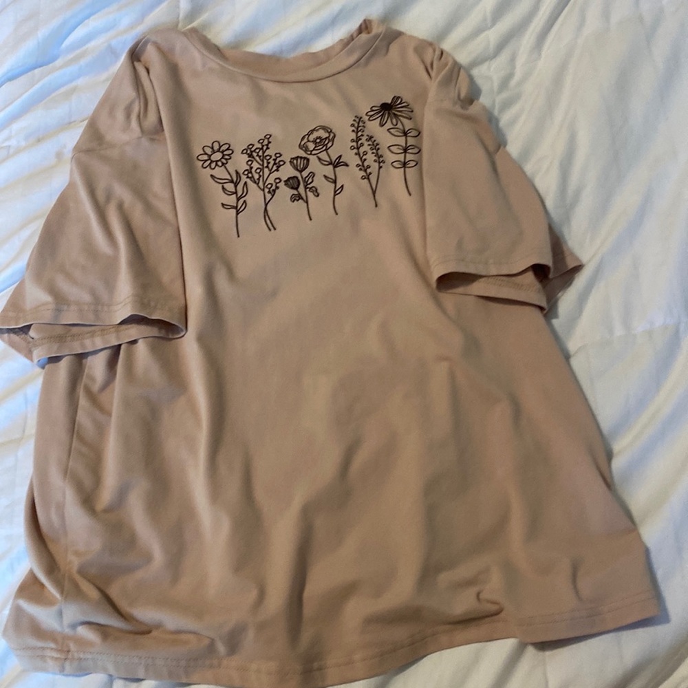 SHEIN, tan/cream, xs.